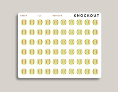 Softball / Baseball Sports Planner Stickers FQ8
