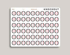 Baseball Sports Planner Stickers FQ7