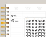 Volleyball Sports Planner Stickers FQ11