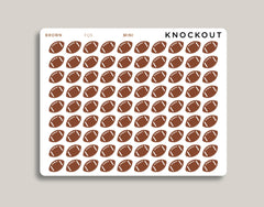 Football Sports Planner Stickers FQ9