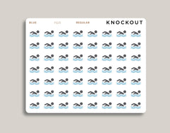 Swimming Sports Planner Stickers FQ15