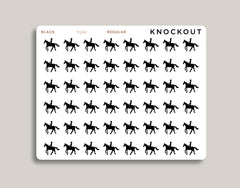 Equestrianism / Horseback Riding Sports Planner Stickers FQ40