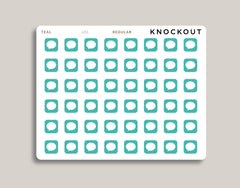 Text Message Icon Planner Stickers for Makse Life Planner U51