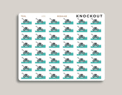 Lawn Mower Icon Planner Stickers for Makse Life Planners U50