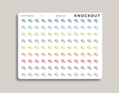 Ticket Icon Stickers for Makse Life Planner U49