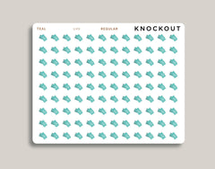 Ticket Icon Stickers for Makse Life Planner U49