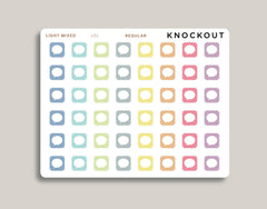 Text Message Icon Planner Stickers for Makse Life Planner U51