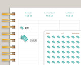 Ticket Icon Stickers for MakseLife Planner U49