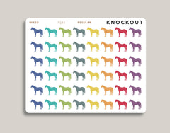 Horse Icon Planner Stickers FQ43