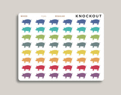 Pig Icon Planner Stickers FQ46