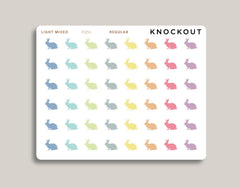 Rabbit Icon Planner Stickers FQ51
