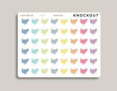 Turkey Icon Planner Stickers FQ47