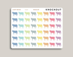Cow Icon Planner Stickers FQ44