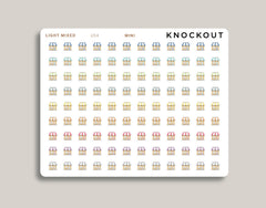 Mini Storefront Icon Stickers for MakseLife Planner U54