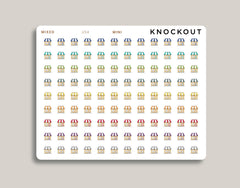 Mini Storefront Icon Stickers for MakseLife Planner U54