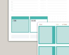 A5 Daily Dot Grid Appointment Full Box Planner Stickers for MakseLife Planner R58