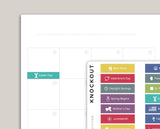 Federal Holiday & Notable Dates Monthly Planner Stickers for Daily MakseLife Planner U60