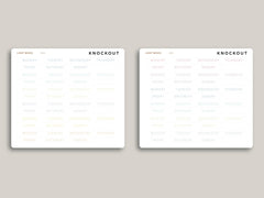 White Month View Day of the Week Cover Planner Stickers for MakseLife Daily Planner R63