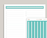 A5 Daily Date Cover Strip Planner Stickers for MakseLife Planner R78