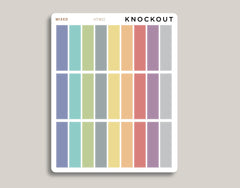 Transparent Monthly Highlight Strip for Hobonichi Cousin HTM11