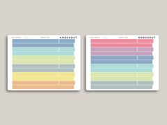 Month View Washi for Hobonichi Cousin HTL16