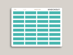Single Day Month View Washi for Hobonichi Cousin HTL20