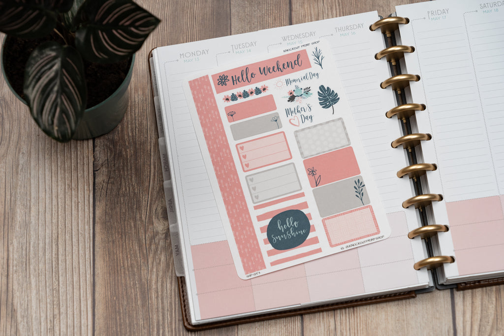 Maximize Your #Momlife Planner Spreads – Knockout Print Shop