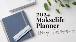 2024 Makeslife Planner Review
