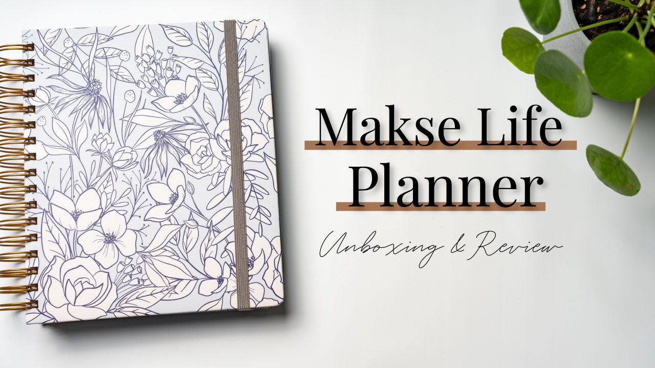 Makse Life planner Unboxing & Review