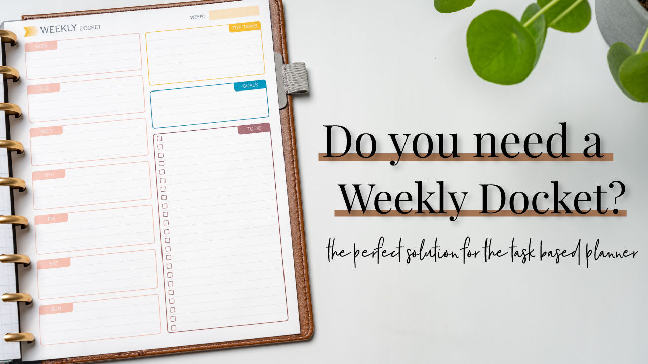 Do you need a Weekly Docket?