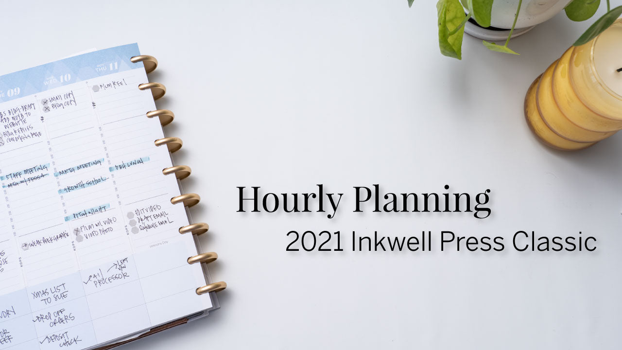Simply Hourly Planning | 2021 Inkwell Press Classic