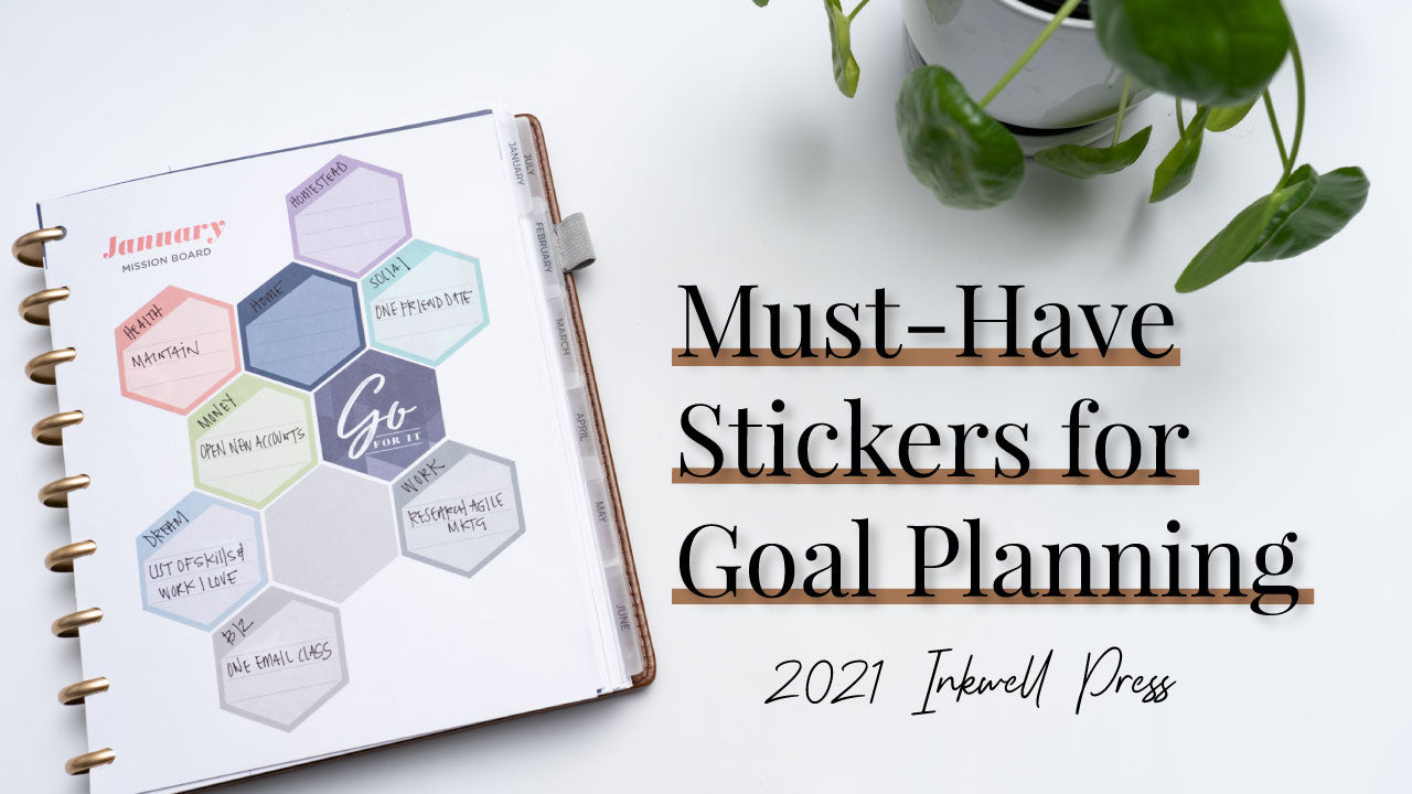 Must Have Stickers for Goal Planning