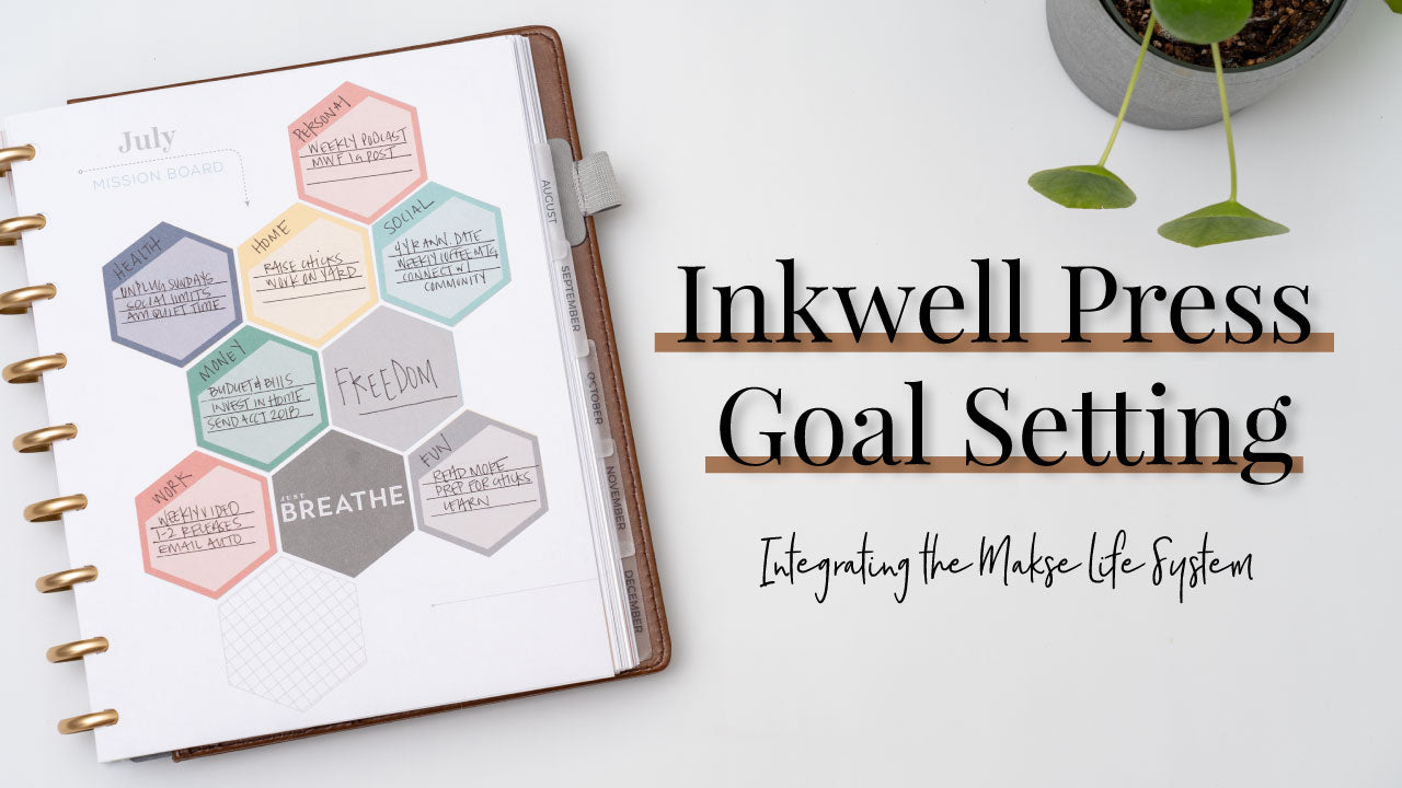 Goal Setting in Your Inkwell Press Planner