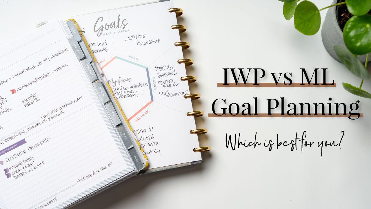 Makse Life vs Inkwell Press Weekly Goal Planning