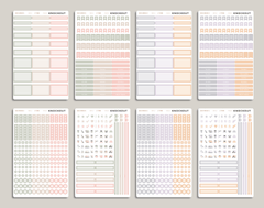 2 Tone Classic Functional Sampler Kit for inkWELL Press Planners IWPL2