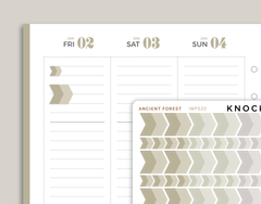 Double Arrow Planner Sticker for inkWELL Press Planners IWPS20