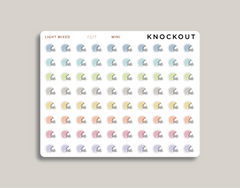 Football Helmet Sports & Fitness Planner Stickers FQ77