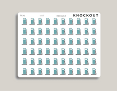 Gas Pump Icon Planner Sticker for MakseLife Planner U113