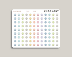 Tennis Ball Sports & Fitness Planner Stickers FQ78