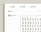 Book Icon Planner Stickers for inkWELL Press IWPS25