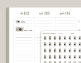 Camera Icon Planner Stickers for inkWELL Press Planners IWPS49