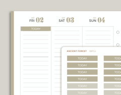 Classic Header Stickers for inkWELL Press Planners IWPL1