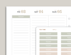 Classic Header Stickers for inkWELL Press Planners IWPL1