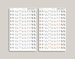 Cleaning/Chore Sampler Icon Planner Stickers for inkWELL Press IWPL30