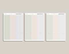 CLASSIC Divider Washi Strip Stickers for inkWELL Press Planners IWPL20