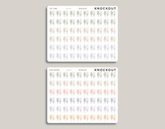 Meal Plan Stickers for inkWELL Press Planners IWPS4