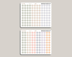 Exclamation Point Bullet Journal Circle Planner Stickers for inkWELL Press IWPS24