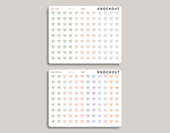 Heart Icon Planner Stickers for inkWELL Press IWPS30