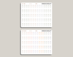 Pencil Icon Planner Stickers for inkWELL Press Planners IWPS47