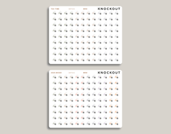 Pill Icon Planner Stickers for inkWELL Press Planners IWPS50